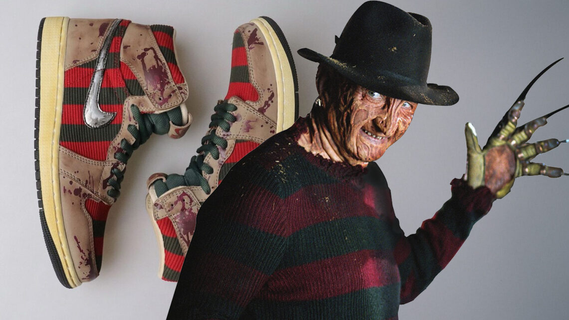 Freddy Krueger Nightmare On Elm Street Sneakers Jordans