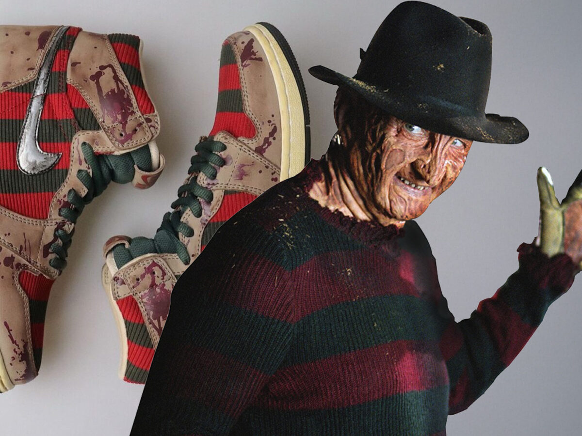 nike sb x freddy krueger nightmare on elm street