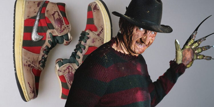 Freddy Krueger Nightmare On Elm Street Sneakers Jordans