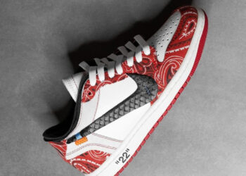 Off-White Air Jordan 1 Low Chicago Bandana