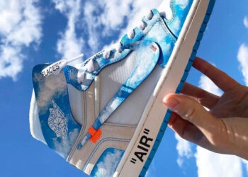 Off-White x Air Jordan 1 "Cloudy Sky"