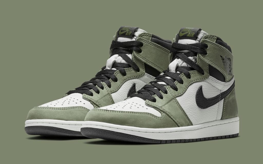 cancelled Jordan releases  Air Jordan 1 olive