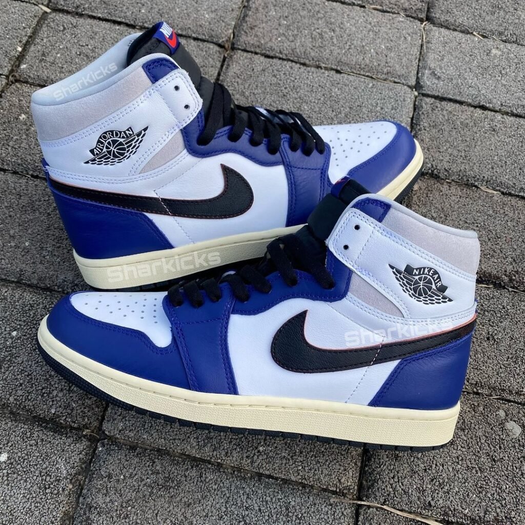 Air Jordan 1 High OG Rare Air Deep Royal Blue Sneakers