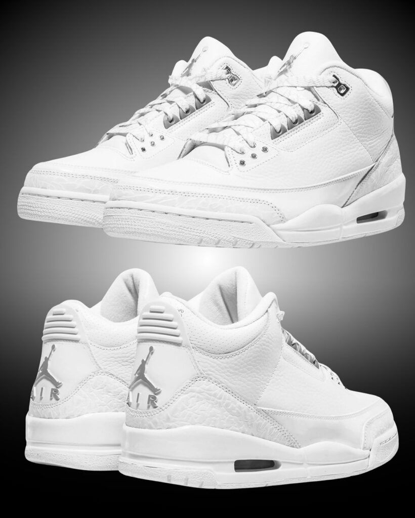 2007 s All White Air Jordan 3 Pure Money Returns In 2025 23jumpmanstreet