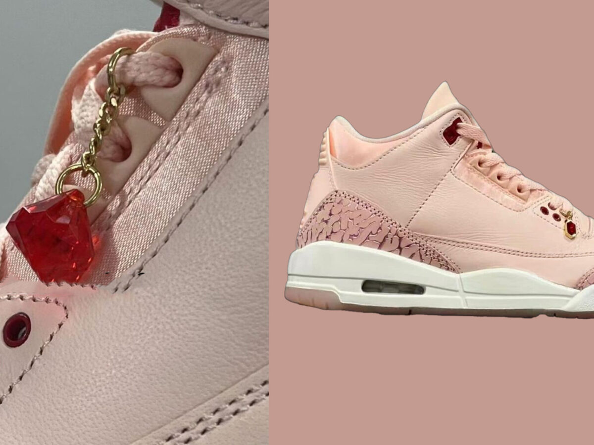 rose gold jordans 3