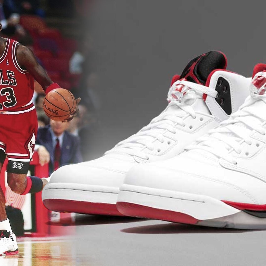 緊急値下げ！ジョーダン5 Fire Red/Black tongue Air Jordan 5 Fire Red Black Tongue 2025 HQ7978-101
