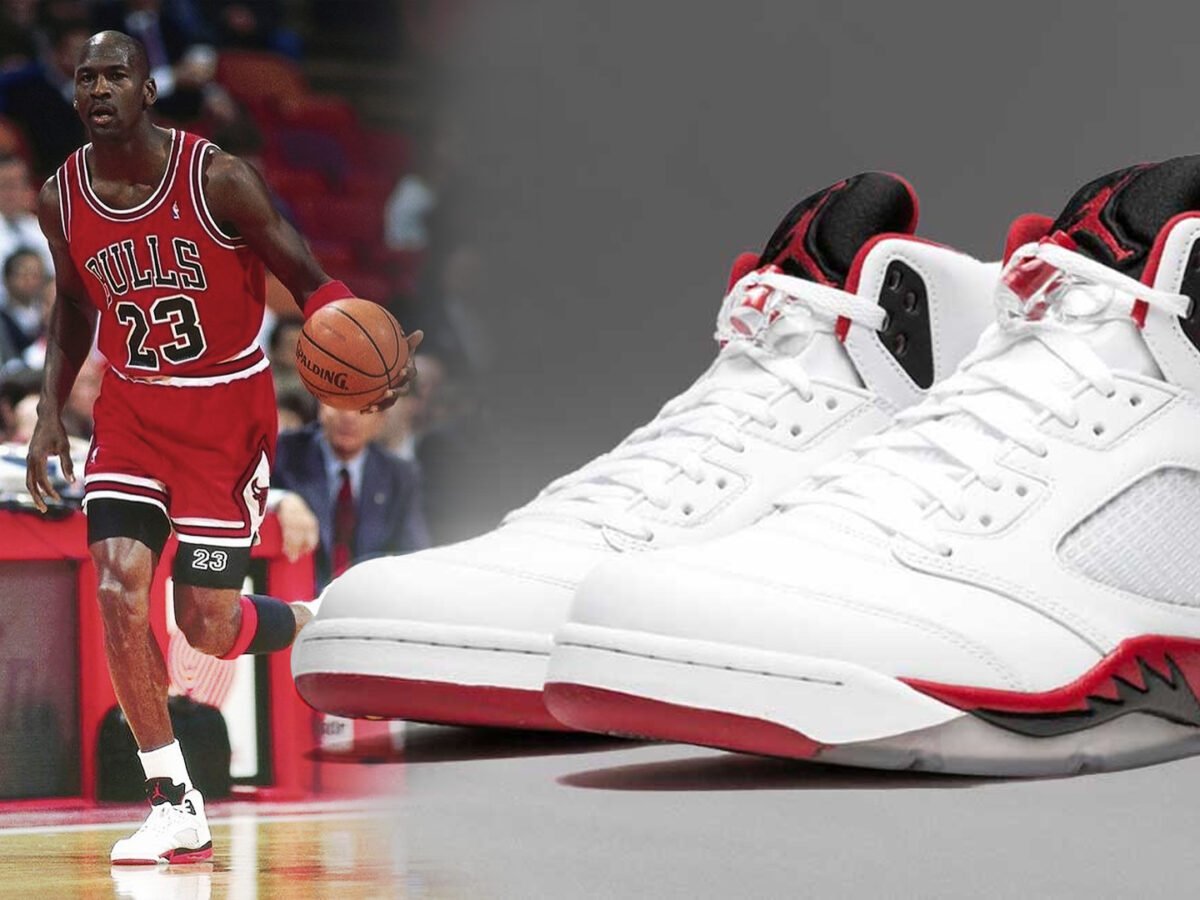 Jordan Air Jordan 5 Retro 23 レッド Michael Jordan's Air Jordan 5 