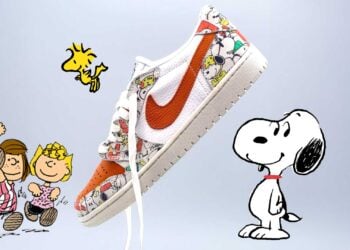 "Snoopy" Air Jordan 1 Sneaker Steals The Hearts of Peanuts Fans