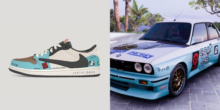 Travis Scott Air Jordan 1 JACKBOYS BMW M3 E30