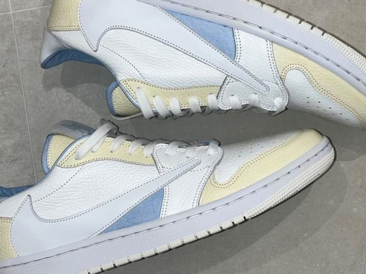 Travis Scott × Nike Air Jordan 1 Low ベビー Toddlers' Jordan 1 Low x Travis Scott 'Reverse Olive