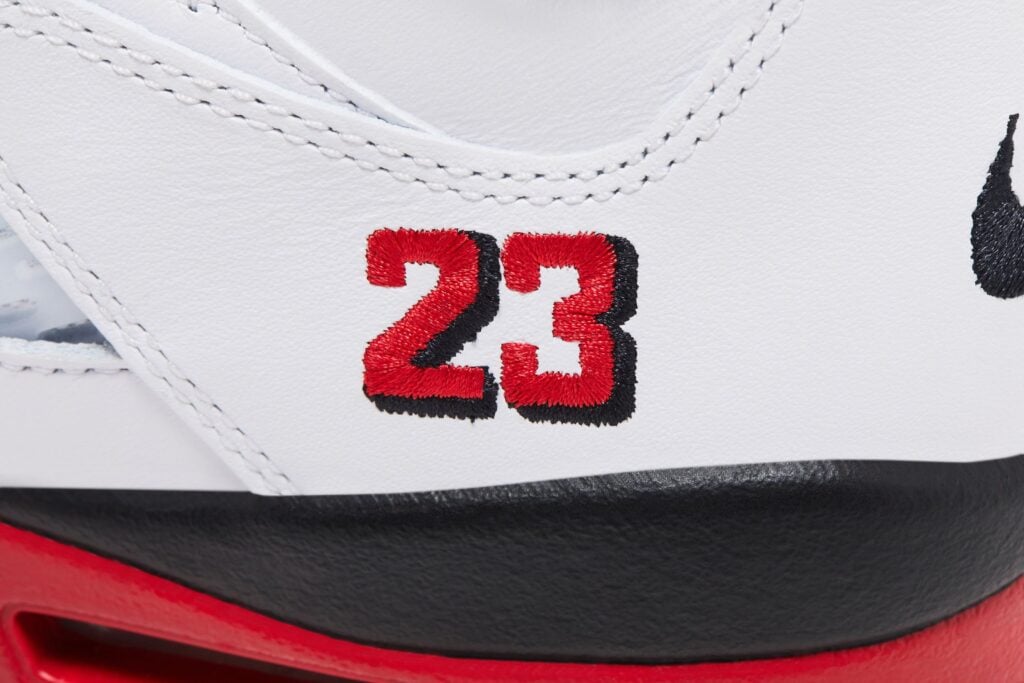 Air Jordan 5 OG "Fire Red" (Black Tongue)