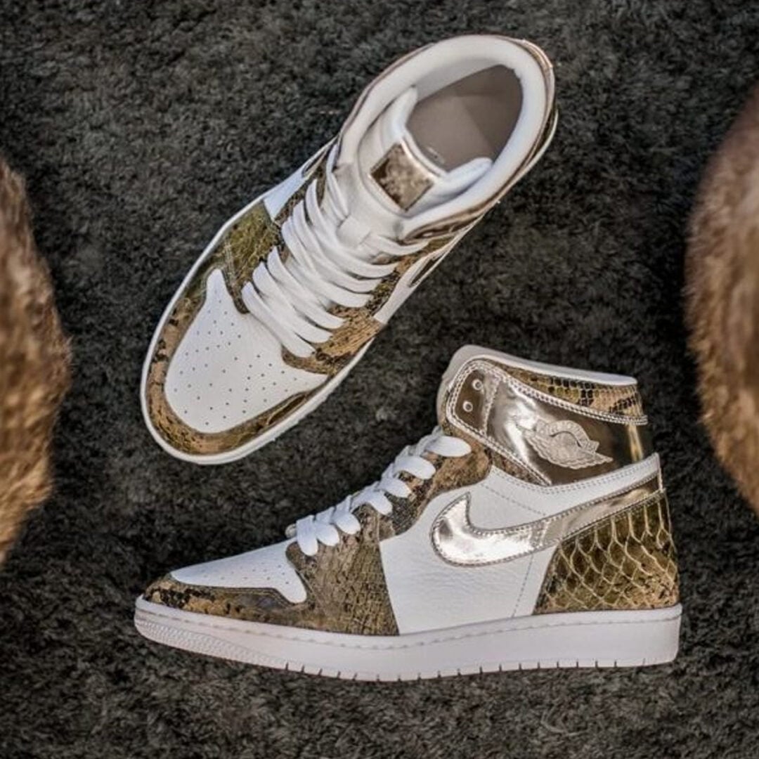 air jordan 1 retro high premium snakeskin