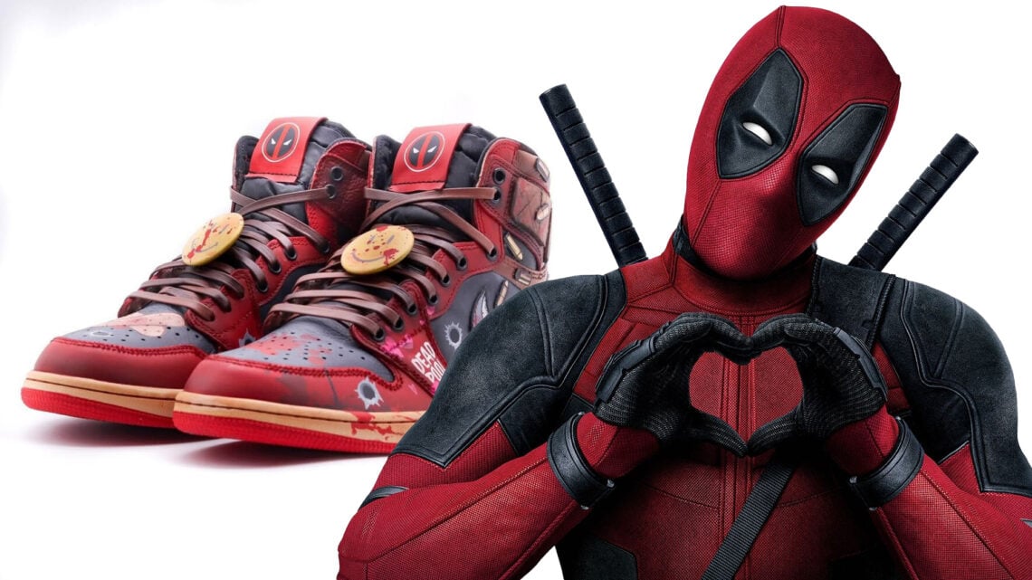 Deadpool Air Jordan 1 High Sneakers