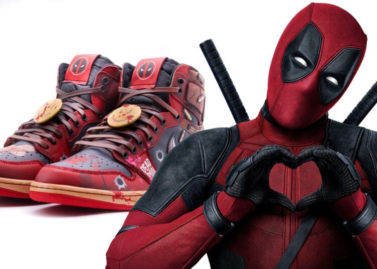 Deadpool Air Jordan 1 High Sneakers