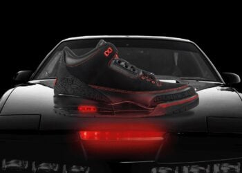 Knight Rider Kitt Air Jordan 1 Sneakers