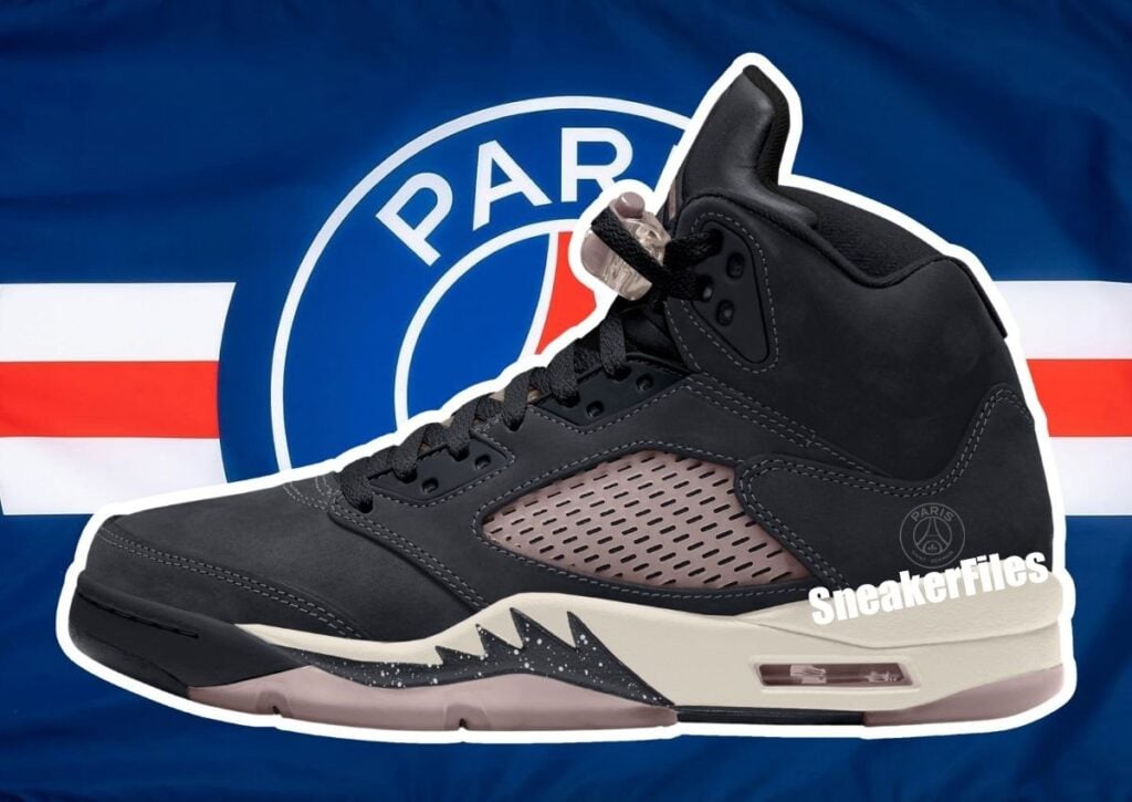 Paris Saint-Germain x Air Jordan 5 Retro 2025