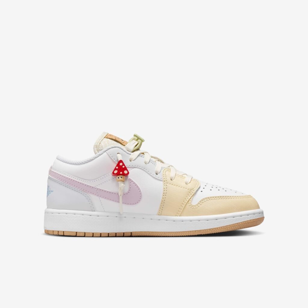 Air Jordan 1 Low GS "Flora"