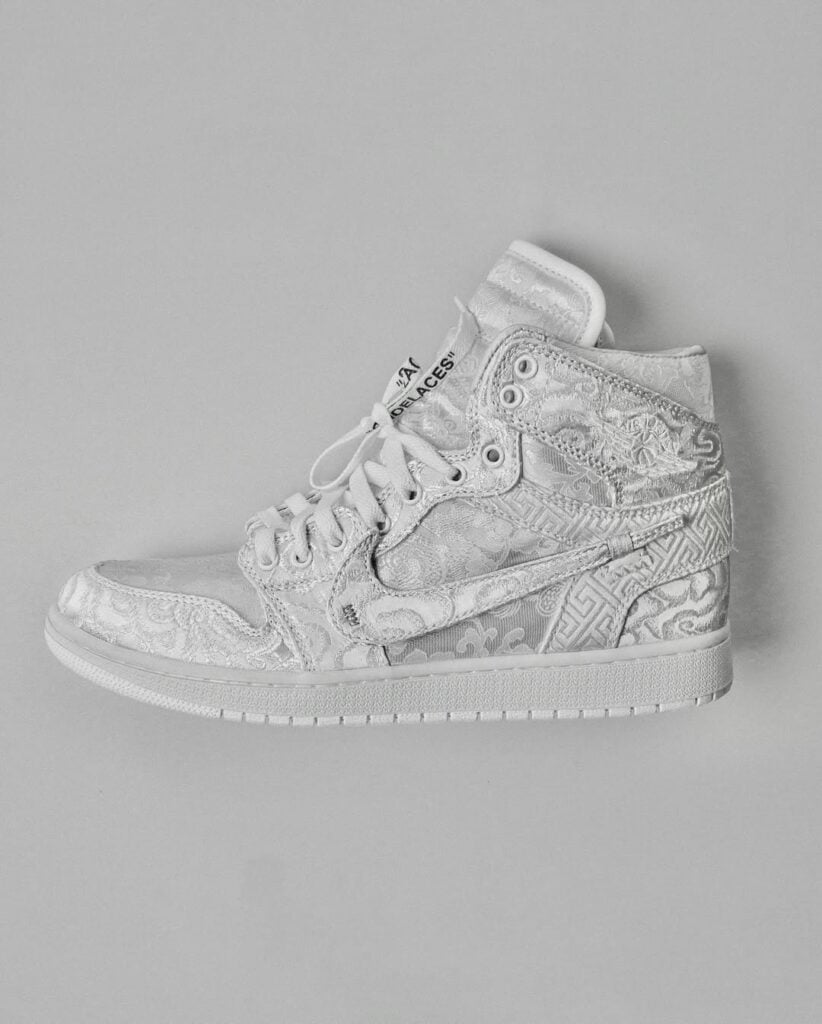 Satin Off-White x Air Jordan 1 Triple White