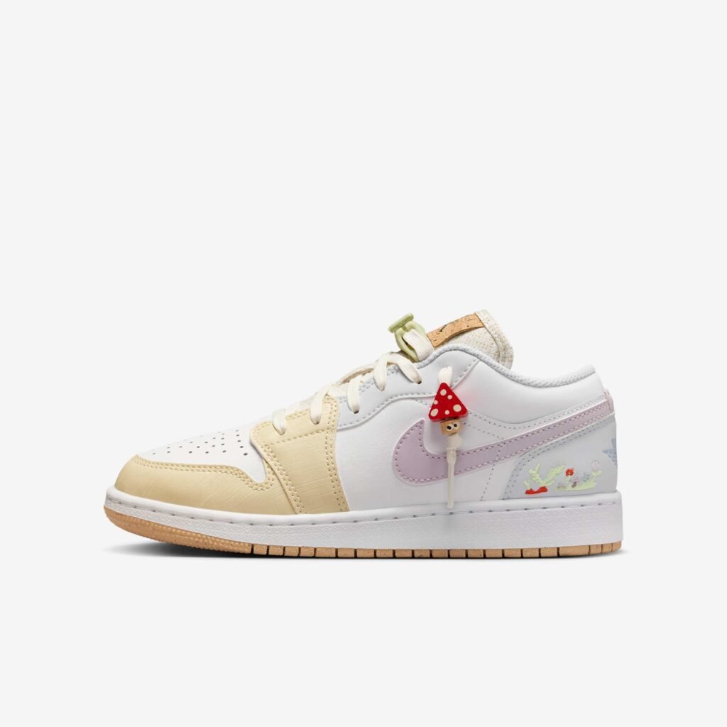 Air Jordan 1 Low GS "Flora"