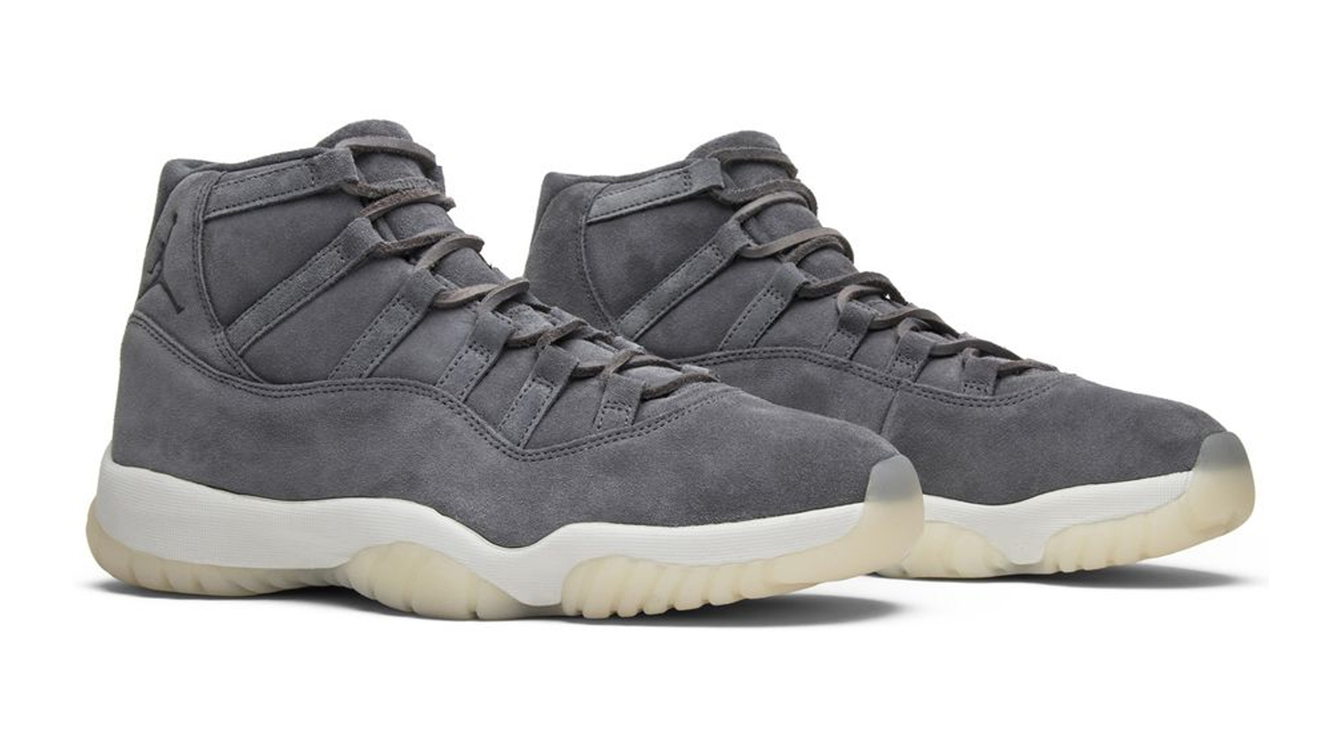 Air Jordan 11 Pinnacle Grey Suede