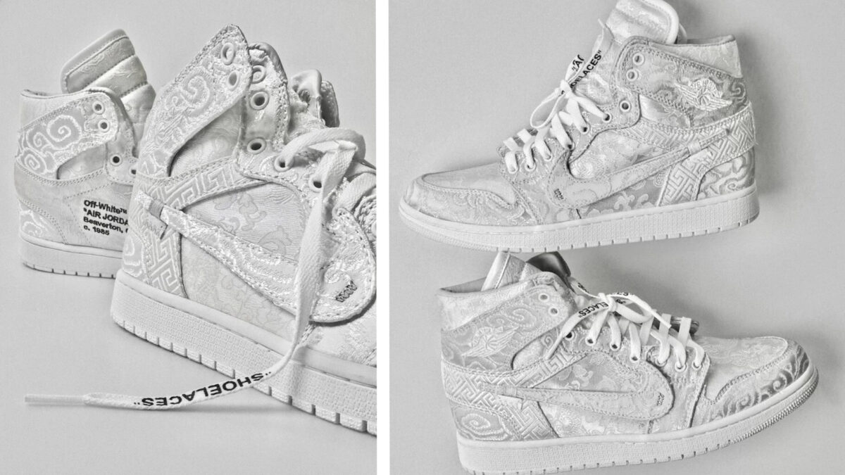 The Satin Off-White x Air Jordan 1 'Triple White' Is Pure Luxury