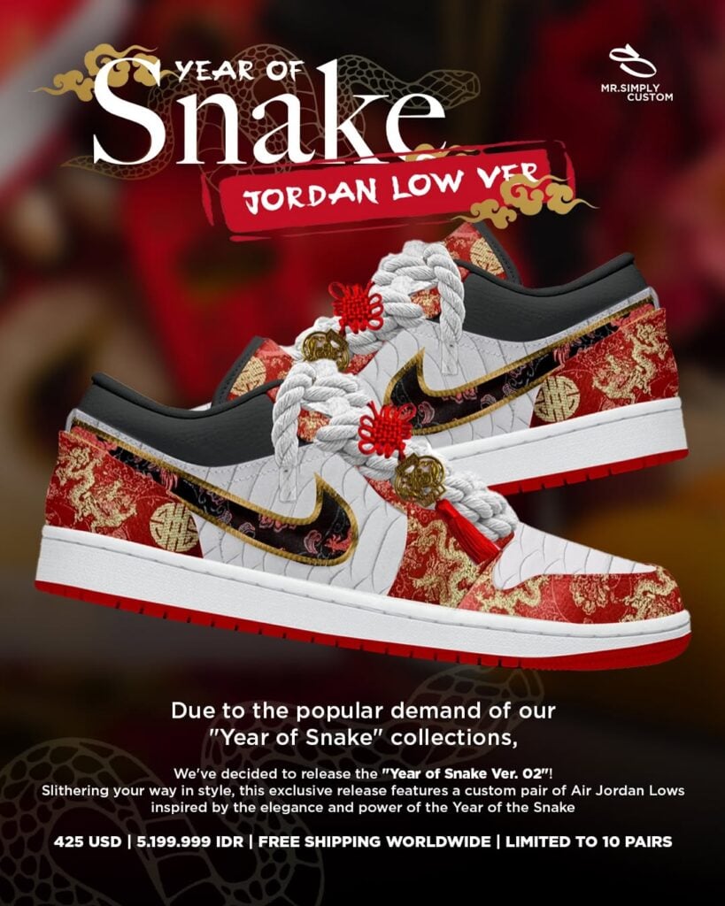 Air Jordan 1 Low "Year of The Snake"