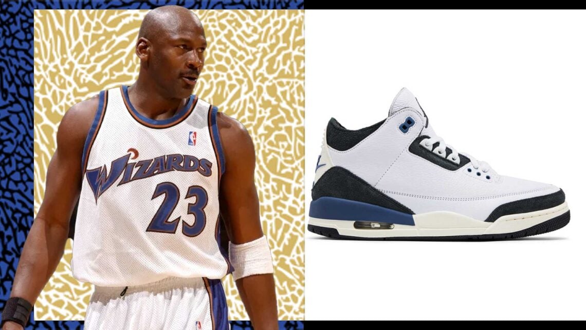 A Ma Maniére x Air Jordan 3 "Diffused Blue" Perfectly Matches His Wizards Jersey