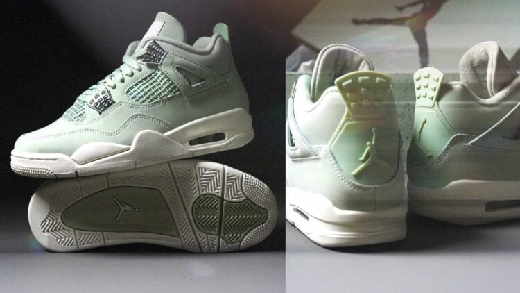 Air Jordan 4 WMNS "Seafoam"