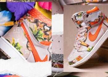 Louis Vuitton x Air Jordan 1 High "Floral"