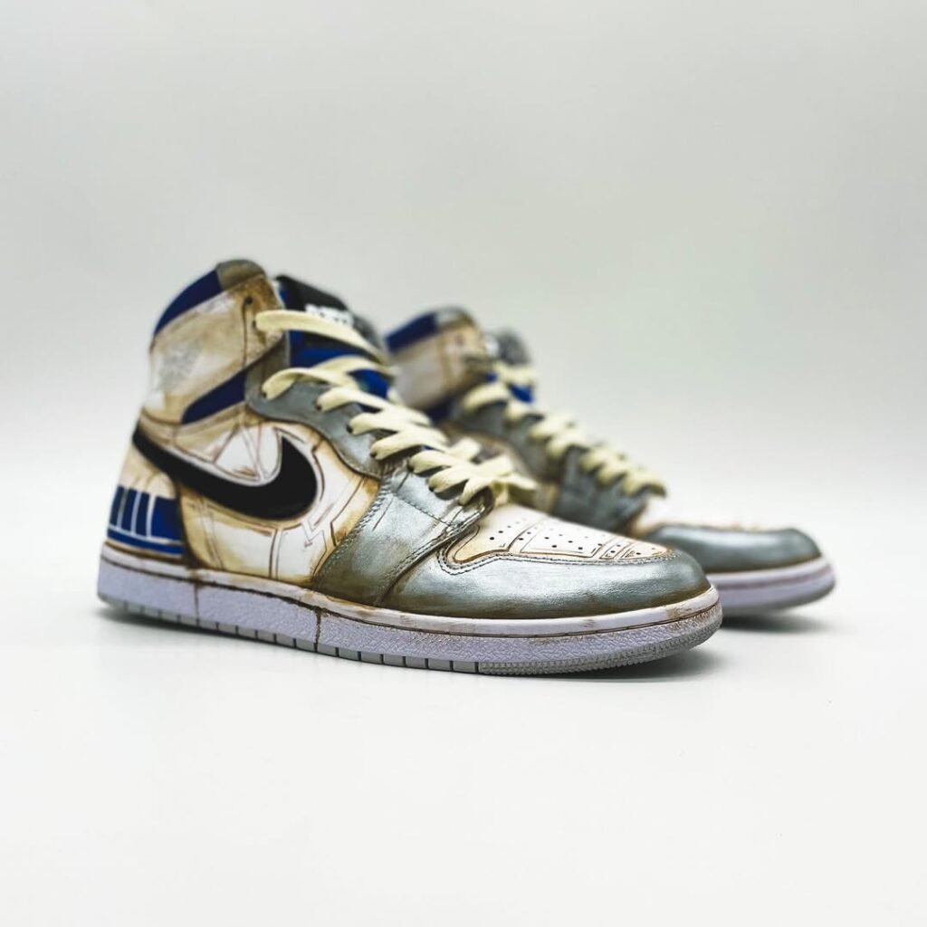 "R2D2" Air Jordan 1 