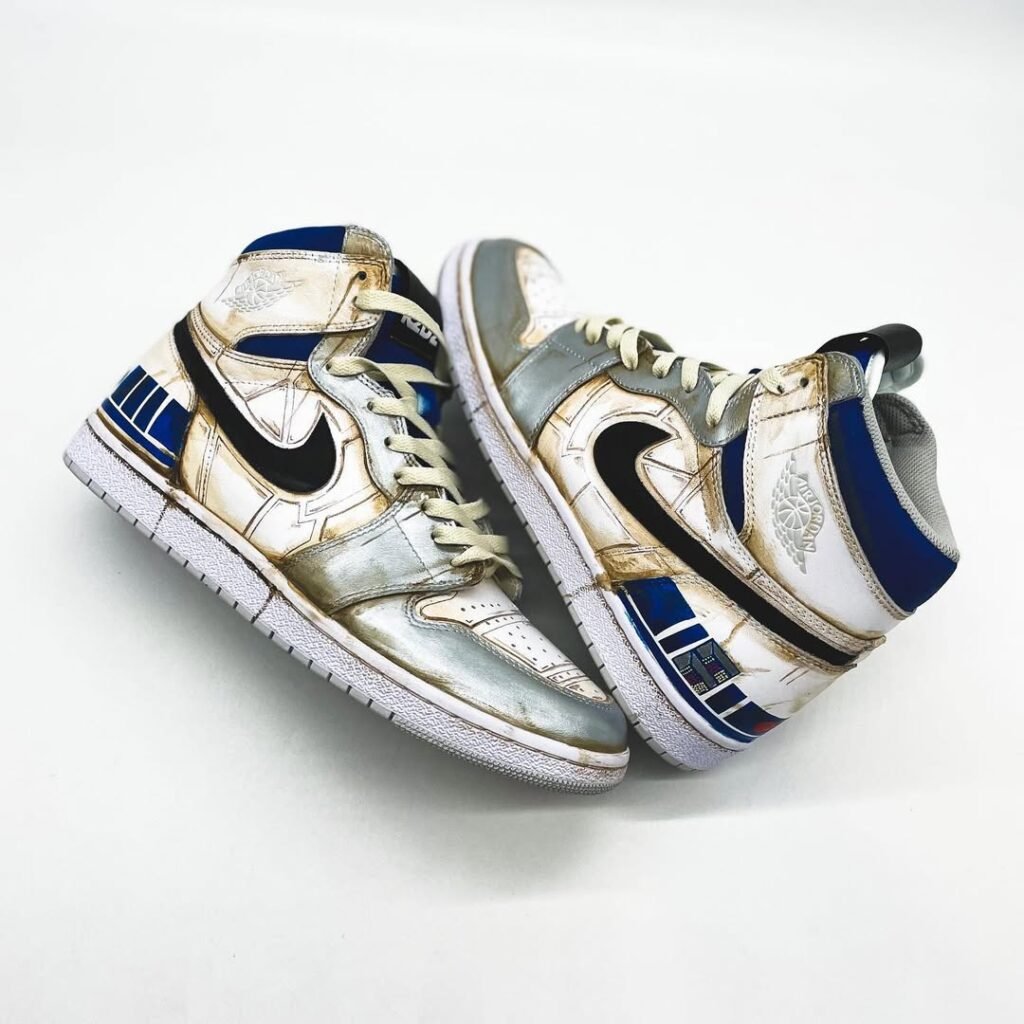 "R2D2" Air Jordan 1