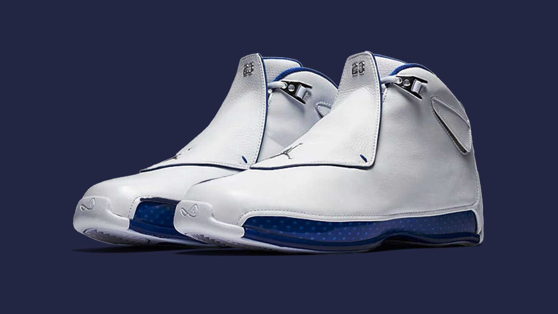 Air Jordan 18 OG “White Sport Royal”