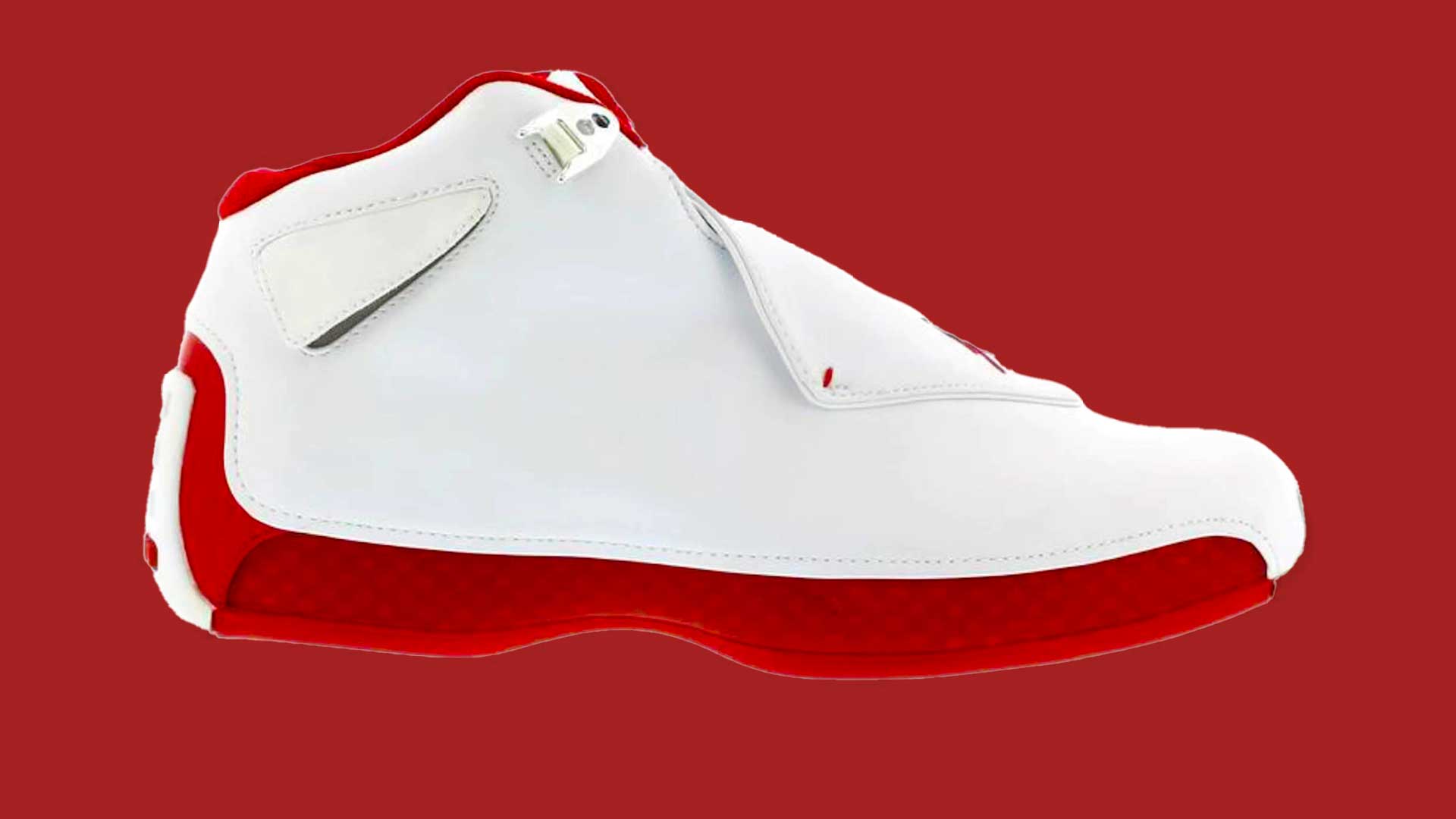 Air Jordan 18 OG White Varsity Red