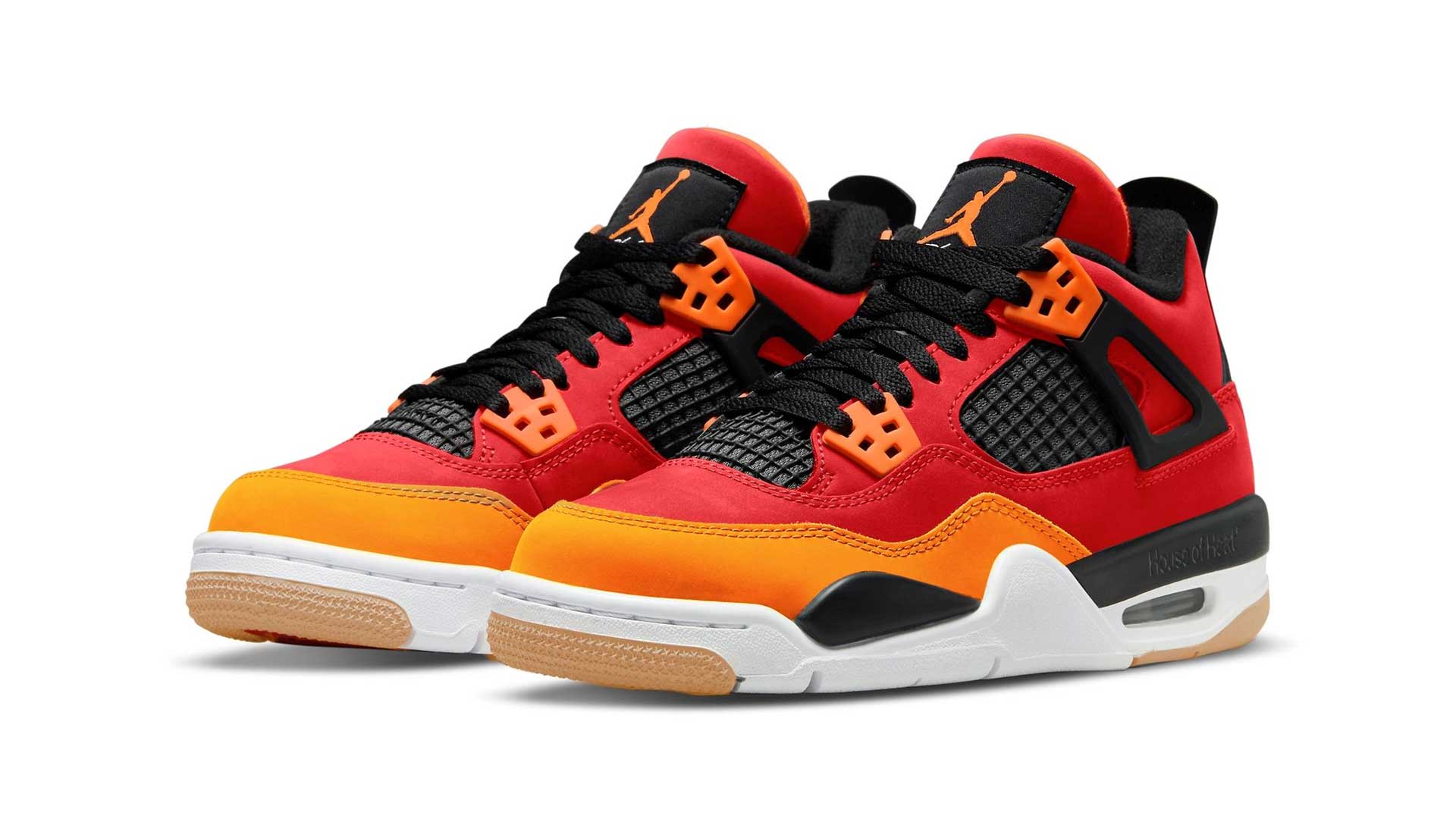 Air Jordan 4 GS “Fire Red/Starfish”