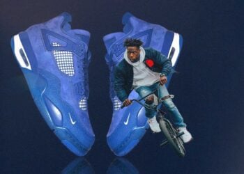 Nigel Sylvester’s Air Jordan 4 ‘Blue’