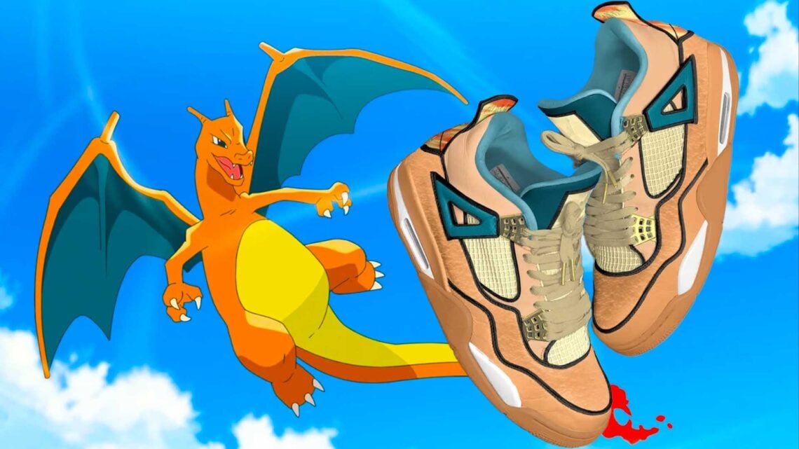 Pokémon x Jordan 4 Charizard