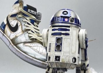 R2D2 Air Jordan 1 Star Wars Sneaker