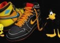 tweety bird and daffy duck Looney Tunes x Air Jordan 1