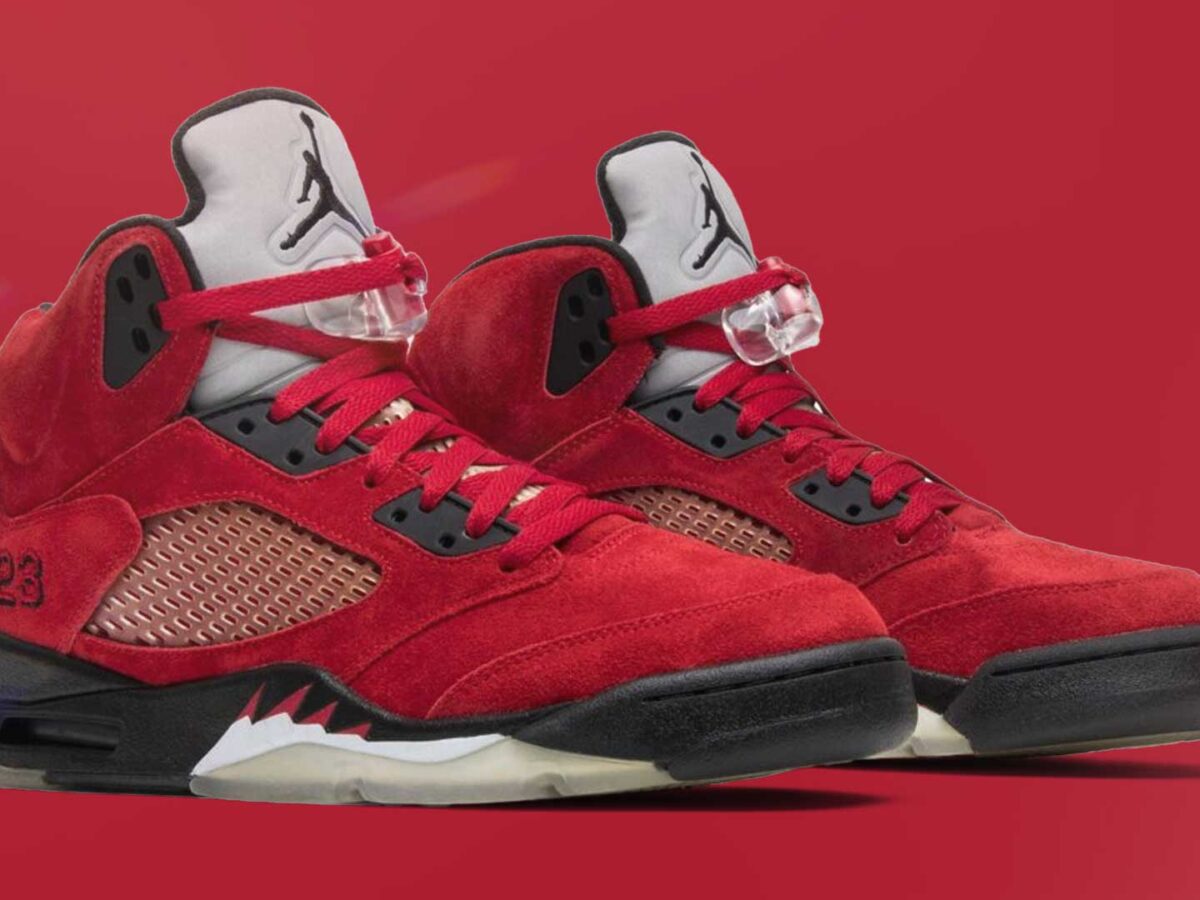 Jordan Air Jordan 5 Retro 23 レッド The Air Jordan 5 Retro “Raging Bull Red” Charges Back in