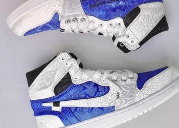 Fragment x Off-White Satin Air Jordan 1 High