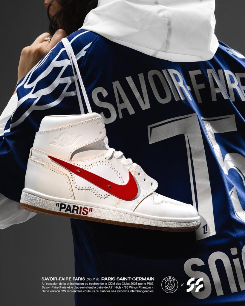 Savoir-Faire Paris x Paris Saint-Germain x Air Jordan 1 "USA"