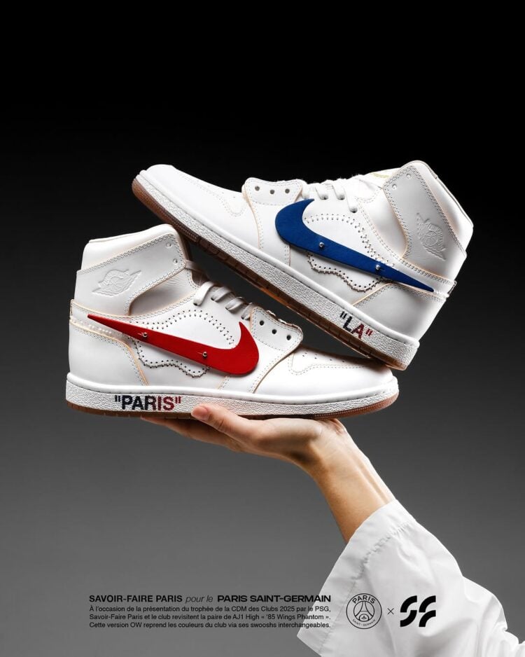Savoir-Faire Paris x Paris Saint-Germain x Air Jordan 1 "USA"