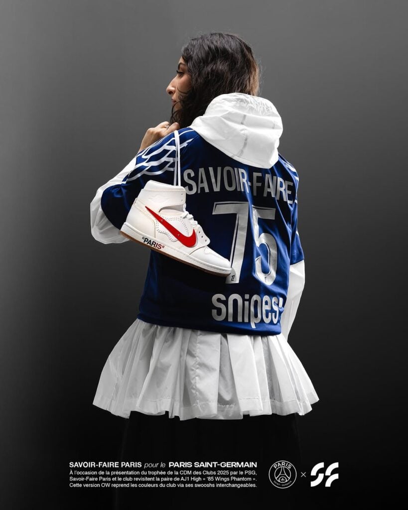 Savoir-Faire Paris x Paris Saint-Germain x Air Jordan 1 "USA"