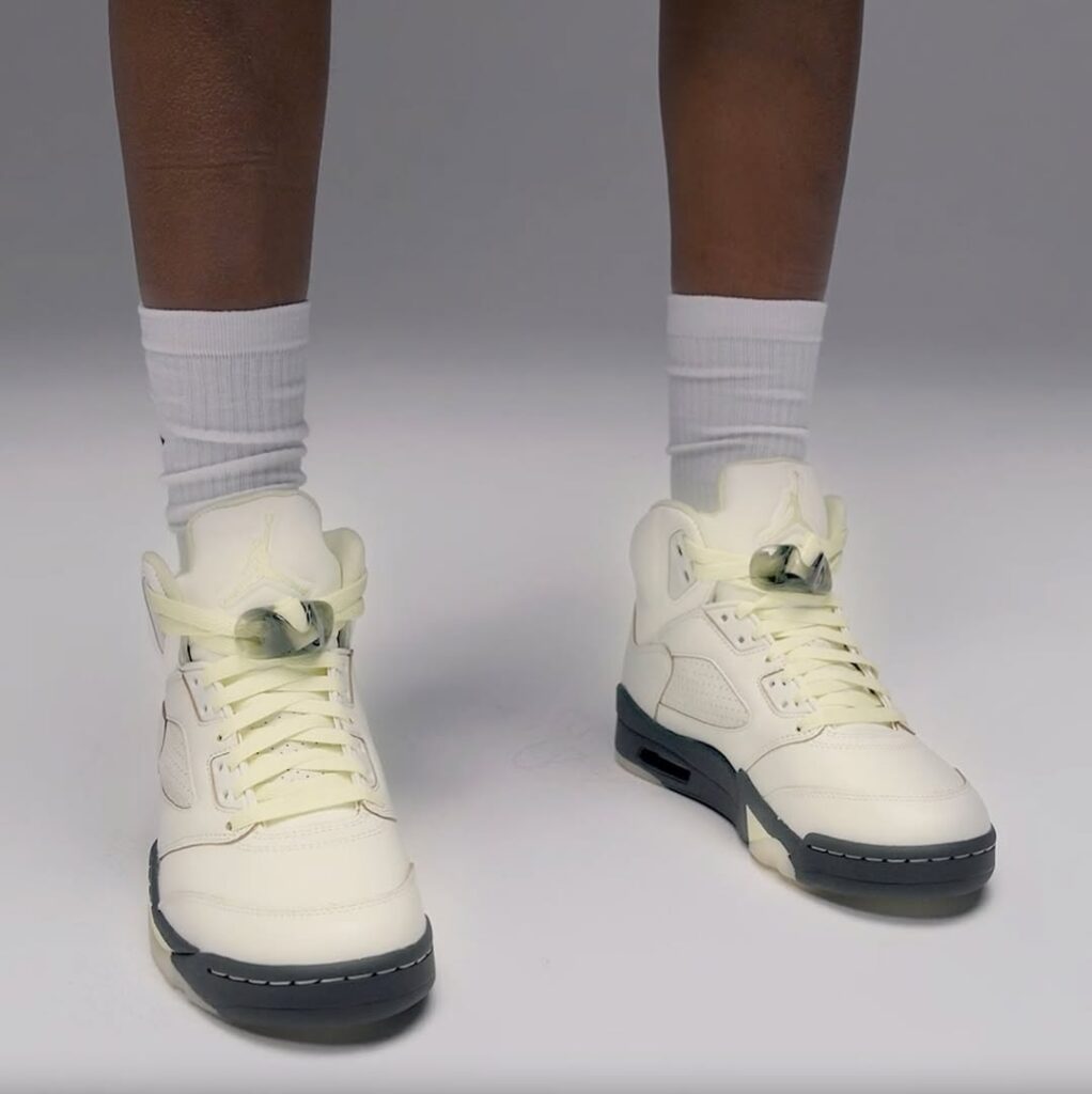 The Air Jordan 5 "Luminous Green"
