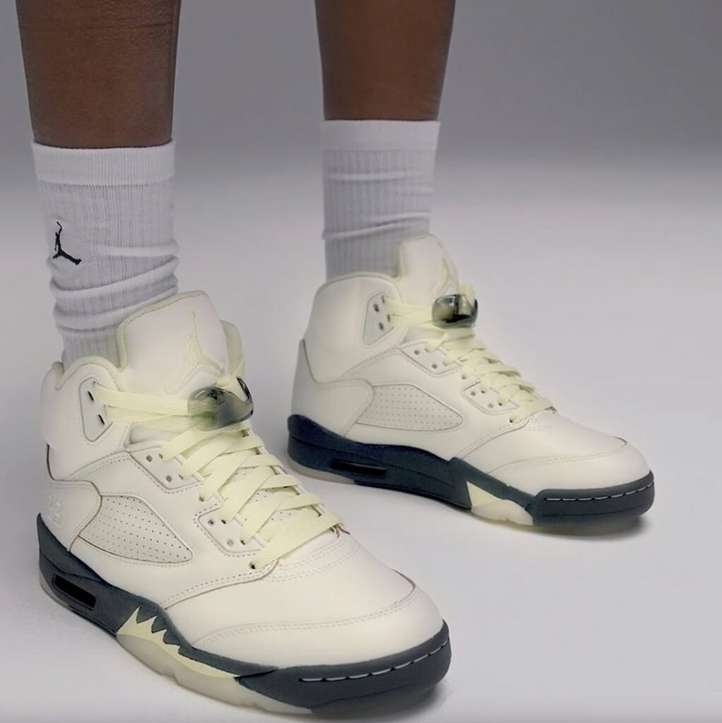 The Air Jordan 5 "Luminous Green"