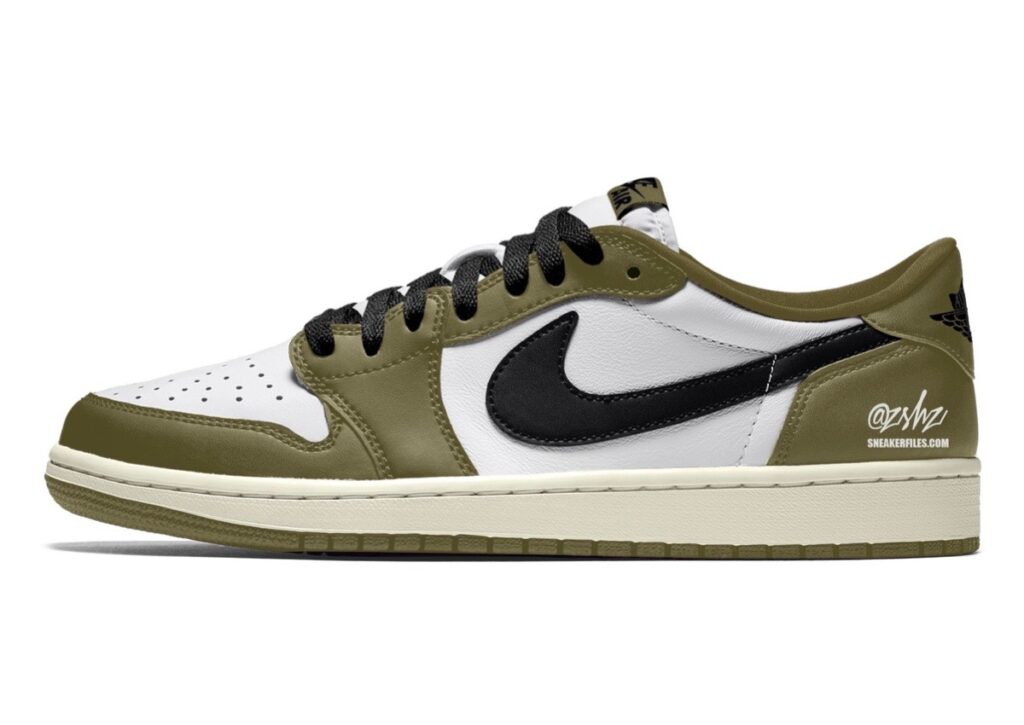 Air Jordan 1 Low OG "Medium Olive"