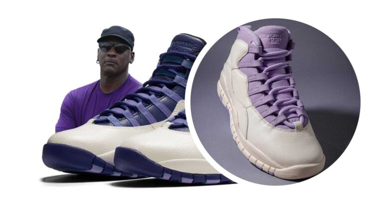 Air Jordan 10 "Hydrangeas" Are The Wild Grape