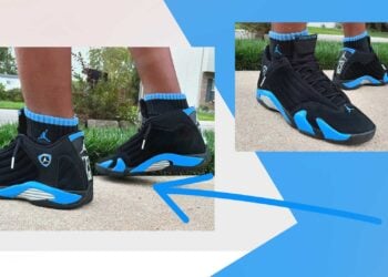 Air Jordan 14 "Black/University Blue"