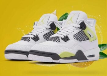 Air Jordan 4 GS "Light Lemon Twist"