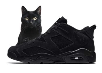 Air Jordan 6 Low "Blackout"